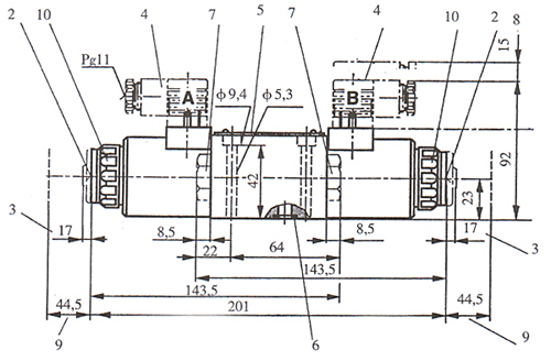 WE6型6×型湿式电磁换向阀